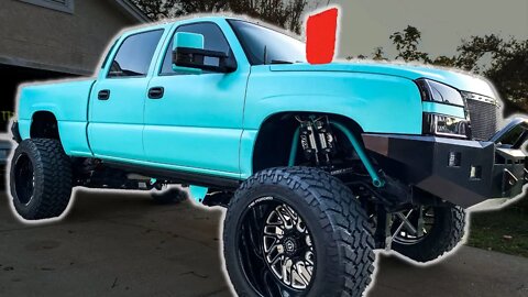 What a Difference this made on the DURAMAX! HUGE Square Body update!!