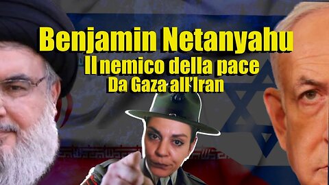 IL DITTATORE DELLO STATO SIONISTA D'ISRAELE BENJAMIN NETANYAHU FINANZIATO DALLA LOBBY AMERICANA AIPAC(American Israel Public Affairs Committee) è NEMICO DELLA PACE storia da Gaza all'Iran..MUSULMANI STERMINATELI PURE TUTTI