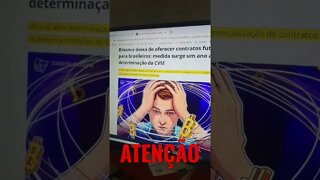 BINANCE PROIBE BRASILEIROS OPERAR FUTUROS..