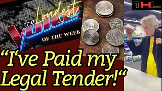 The LOUDEST VOICE of the Week | Man at Dystopian Cashless store DEMANDS they take his Money!