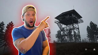 I found a Pretty Sweet Watch Tower, and was eaten by a wolf - Mist Survival