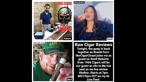 Raw Cigar Reviews (Episode 54) Roberto Argueta of 1966 Cigars