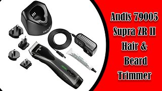Andis 79005 Supra ZR II Cordless Rechargeable Hair & Beard Trimmer