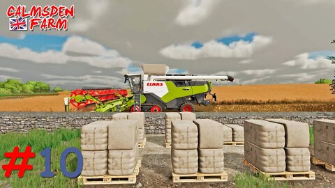 FS22 | COSECHANDO COLZA CON LA CLAAS Y EL FENDT #10 | CALMSDEN FARM ESPAÑOL | PC PS5 XBOX SERIES