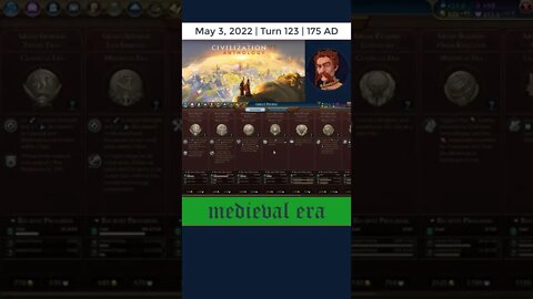 #oneturnadaychallenge #civ6 – Turn 123 - MORE OPPIDUMS! #shorts