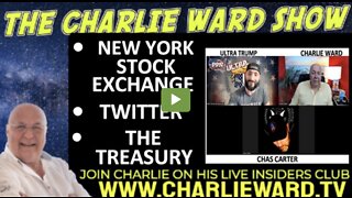 Charlie Ward W/ INTEL ON NEW YORK STOCK EXCHANGE, THE TREASURY WITH CHAS CARTER, ULTRA TRUMP