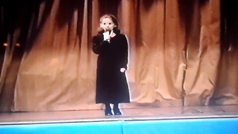 Kathryn singing "I believe" Age 9