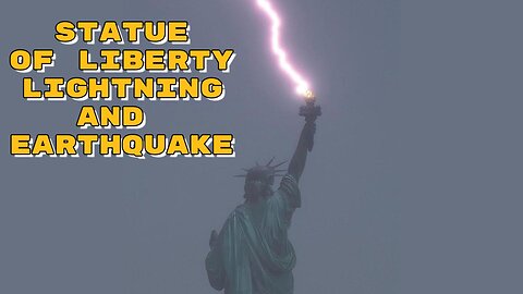 Statue Of Liberty Lightning (Wed.) | Statue Of Liberty Earthquake (Fri.) | NYC Earthquake