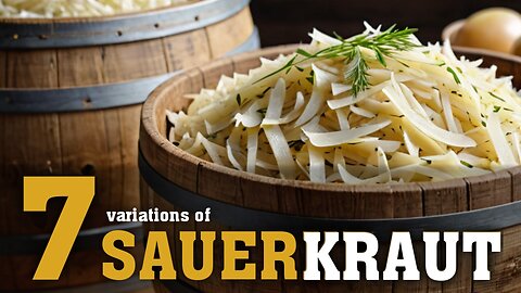 7 VARIATIONS of SAUERKRAUT - BEST SAUERKRAUT in INDIA - HANDS ON TUMMY