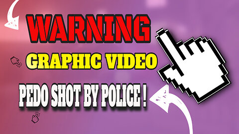 Warning Graphic Video; Pedophile Pulls Gun On Police And Is Shot In The Exchange Dramatic Body Cam