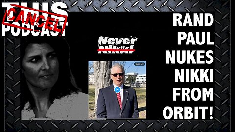 Rand Paul Launches "Never Nikki" Website to Thwart Haley's Presidential Campaign!