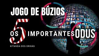 Os 5 ODUS que mais sairão em um JOGO de BÚZIOS | @Kitanda dos Orixás