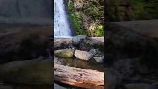 Triple Decker falls #waterfalls in #Clearwater #britishcolumbia #canada