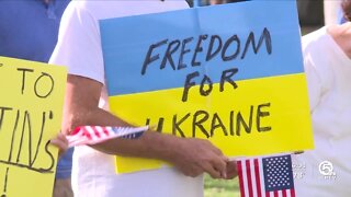 Ukrainians in South Florida rally for their country