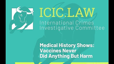 1000 Years of Plannedemics Part 3: History Shows, Vaccines Never Did Anything But Harm -- ICIC.Law