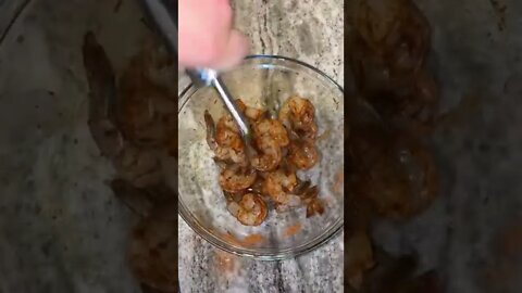 spicy shrimp in the Air Fryer . keto diet for beginners #shorts #keto