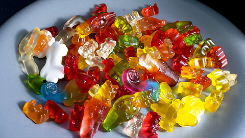 Haribo Gummy Bears Time Lapse [4K]