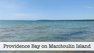 Providence Bay on Manitoulin Island July 7, 2020
