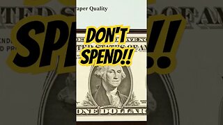 DO NOT Spend these Dollar Bills! #money