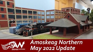Amoskeag Northern May 2022 Layout Update