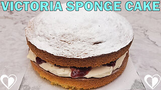 Victoria Sponge Cake | Recipe Tutorial