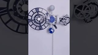3D Printed Triaxial Tourbillon Clock #shorts