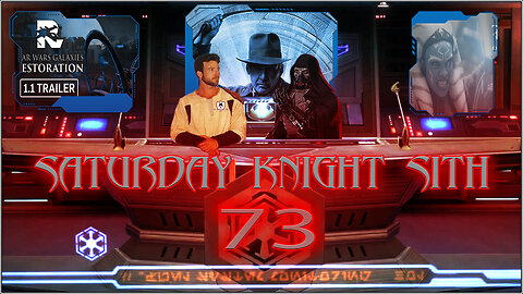 Saturday Knight Sith 73 Dial of Destiny Review, Ahsoka Trailer Reaction w/ @wookiebebad ​