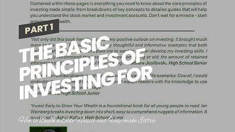 The Basic Principles Of Investing for Beginners: How to Grow Your Wealth