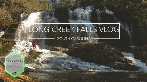 Long Creek Falls Vlog, SC -- 4K Drone Footage