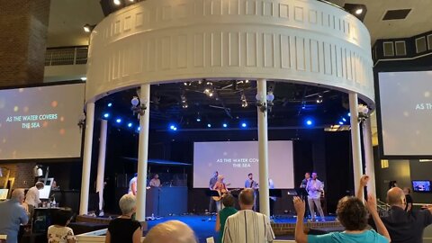 "As the Waters Cover the Sea" (clip) - Kelanie Webb leads worship at Morningstar in Fort Mill, SC