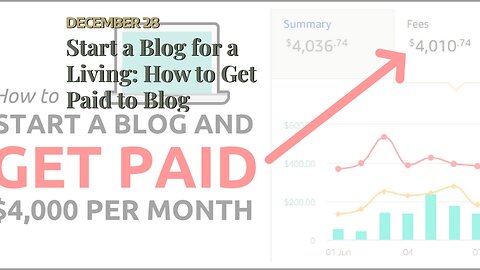 Start a Blog for a Living: How to Get Paid to Blog