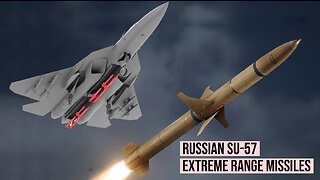 Russian Su-57 Fighters Using Extreme Range Missiles to Shoot Down Aircraft