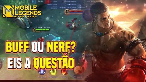 ISSO FOI UM NERF OU UM BUFF? ENTENDA O NOVO PAQUITO | MLBB