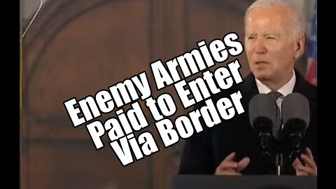 Enemy Armies Paid to Enter Via US Border! Marty Grisham LIVE. B2T Show Feb 28, 2023