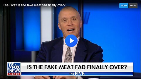 Whether the fake meat fad is finally over.