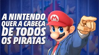 NINTENDO DISPOSTA A DESTRUIR A PIRATARIA - “UM EXEMPLO PARA OS PIRATAS”