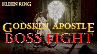 Elden Ring Godskin Apostle Boss Fight