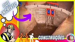 Engenheiro REAGE à CONSTRUÇÃO de uma MINI BARRAGEM! | Veja Aqui #9