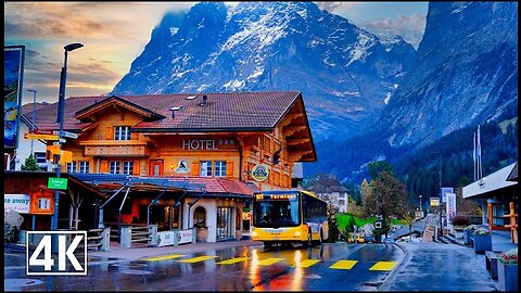 Grindelwald 🇨🇭 the Most Beautiful Holiday Destination in Switzerland 4K