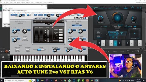 HOW TO download and install auto tune Evo VST RTAS V6 from scratch STEP BY STEP COMO baixar e instalar o auto tune Evo VST RTAS V6 do zero PASSO A PASSO
