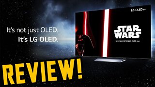 Unboxing the Ultimate Star Wars Television! The LG OLED EVO TV!