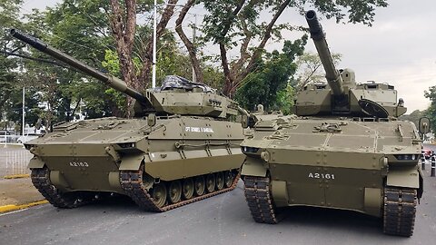 The Philippine Army’s ASCOD II Sabrah Light Tank during the AFP’s 88th Anniversary Celebrations