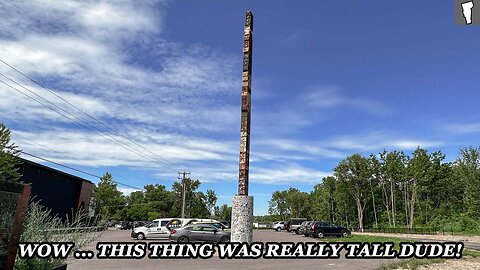 SURPRISED BY A VERY TALL OBJECT IN BURLINGTON, VERMONT