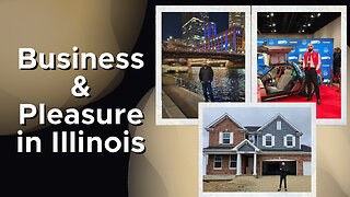 Working at the DigitalNow Revenue Summit & Hanging Out with a Friend, a New Illinois Homeowner