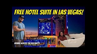 How we got a FREE hotel suite in Las Vegas! | Van Life