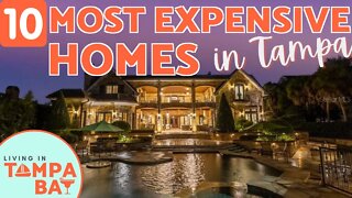 TOP 10 Most Expensive Houses in Florida - Tampa Edition