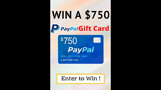 PayPal Giftcard-Act Now for a $750 PayPal Gift Card ! USA