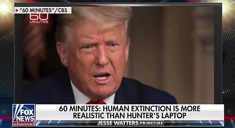 Pres TRUMP ~ 60 Minutes going extinct