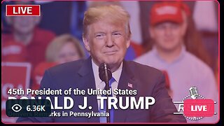 LIVE: President Trump Holds a Rally in Waterford Township, MI - 2/17/24