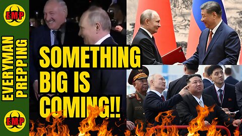 ⚡WARNING: Something BIG Is Going To Happen - Putin Visits WAR Allies -China Tests Blockade of Taiwan